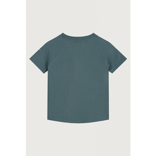 Gray Label Crewneck tee - Blue Grey