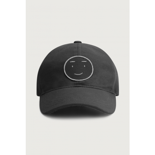 Gray Label Baseball Cap - Nearly Black