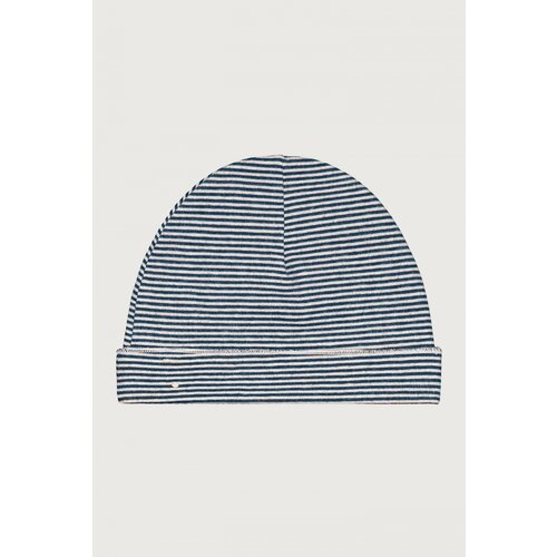 Gray Label Baby Beanie - Blue Grey - Cream