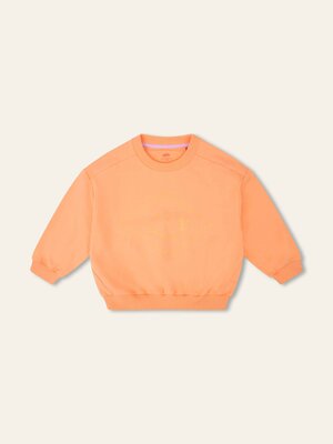 Oilily Hooray Sweater - Smiley Logo - Orange