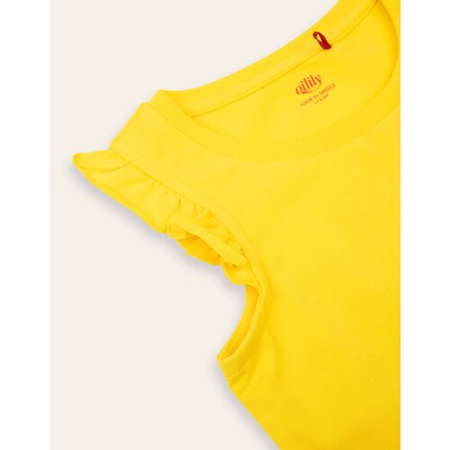 Oilily Taloha T-shirt - Solid yellow