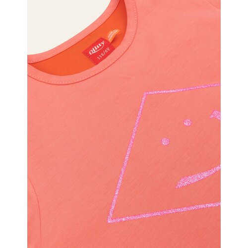 Oilily Temmy T-shirt - Smiley logo - Pink