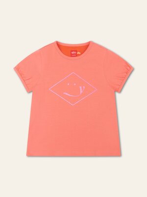 Oilily Temmy T-shirt - Smiley logo - Pink