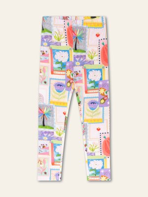 Oilily Peppy leggings - Cards - Beige