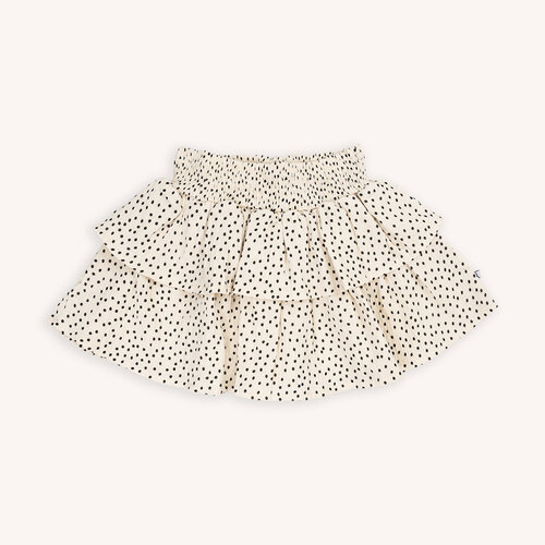 CarlijnQ Mini Dots - Two Layered Ruffled Skirt