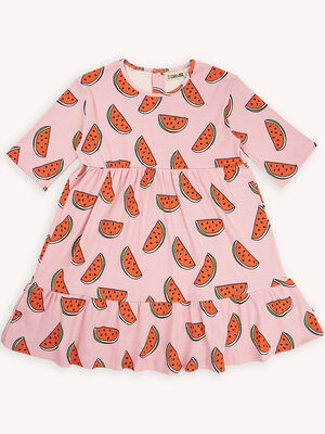 CarlijnQ Watermelon Flared Dress