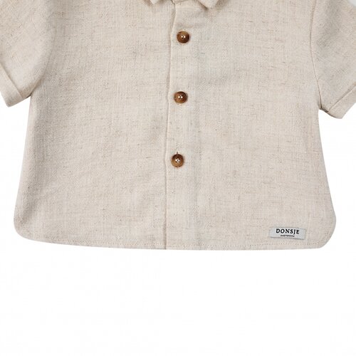 Donsje Amsterdam Lerie Shirt - Warm White Melange