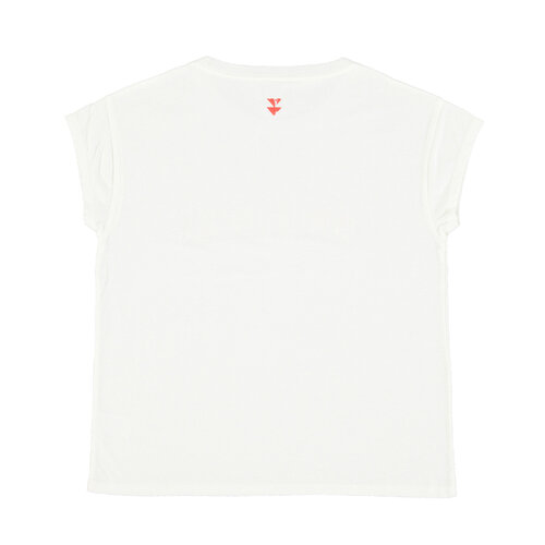 Sisters Department Short sleeve t-shirt | white w/ "oh love" print