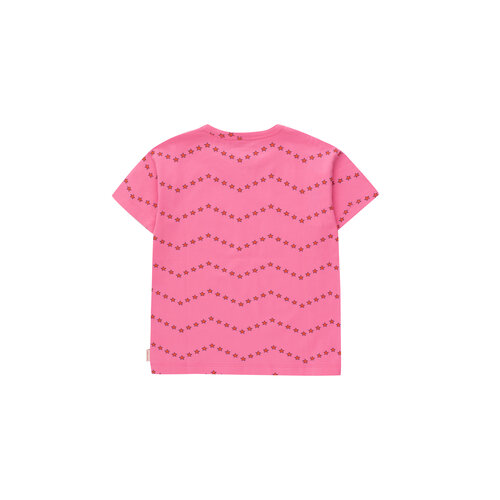 ZIGZAG TEE - Dark Pink