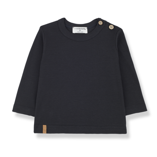 1+ in the Family Clemente Longsleeve Shirt - Anthracite