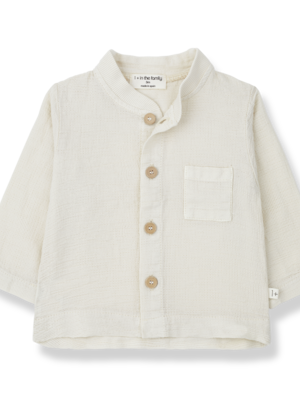 1+ in the Family Maurizio Longsleeven Shirt - Ivory