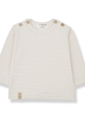 1+ in the Family Ot Longsleeve Shirt - Nude Ivory