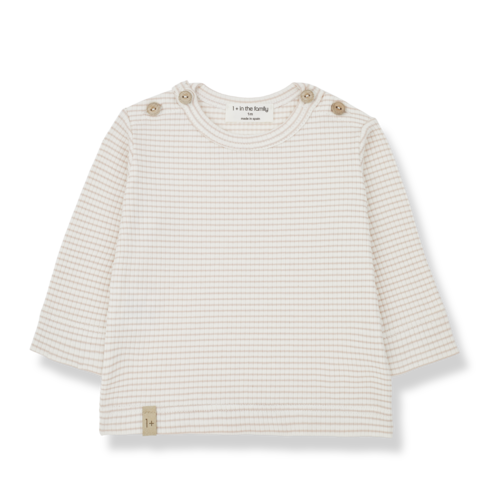 1+ in the Family Ot Longsleeve Shirt - Nude Ivory