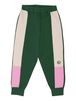 Wynken Sail Track Pant - Khaki/Pink