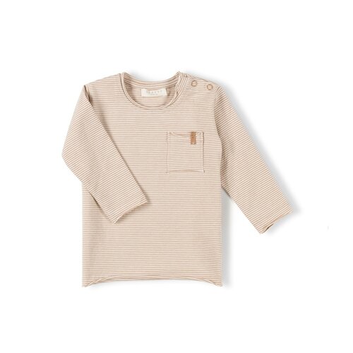 Nixnut Longsleeve - Caramel Stripe