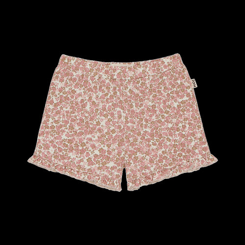 House of Jamie Ruffled Shorts - Lavender Blossom