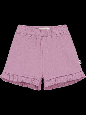 House of Jamie Ruffled Shorts - Lavender