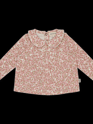 House of Jamie Baby Collar Tunic - Rose Blossom