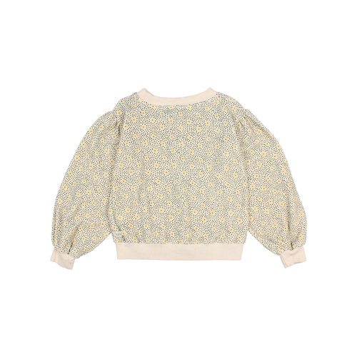 Buho FLOWER DOTS SWEATSHIRT - Sand