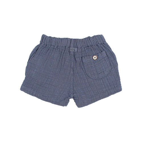 Buho BB MUSLIN SHORTS - Blue Stone