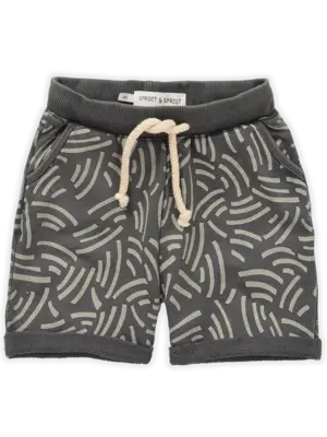 Sproet & Sprout SWEAT SHORT WAVES PRINT