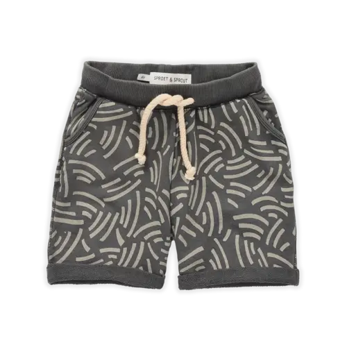 Sproet & Sprout SWEAT SHORT WAVES PRINT