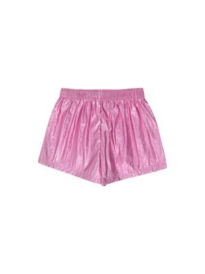 SHINY SHORT - Metallic Pink