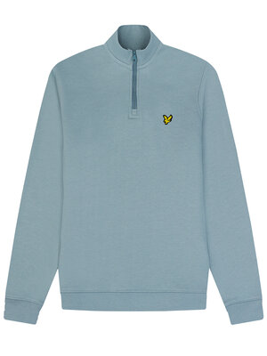 Lyle & Scott Quarter Zip Pullover - Slate Blue