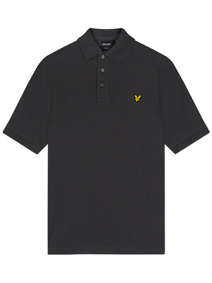 Lyle & Scott Plain Polo Shirt - Gun Metal