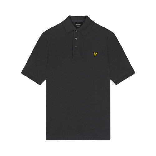 Lyle & Scott Plain Polo Shirt - Gun Metal