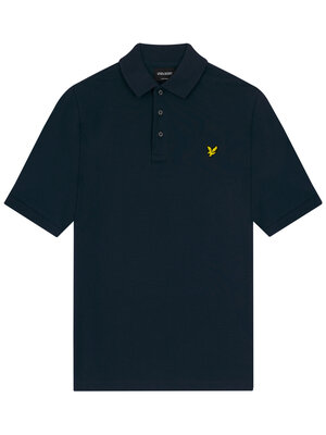 Lyle & Scott Plain Polo Shirt - Navy