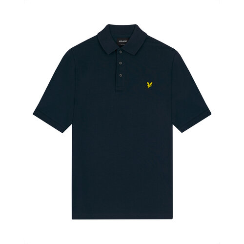 Lyle & Scott Plain Polo Shirt - Navy