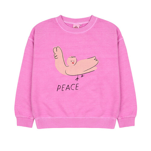 Jelly Mallow Peace Pigment Sweatshirt