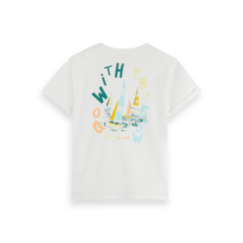 Scotch & Soda T-shirt - White - 176031