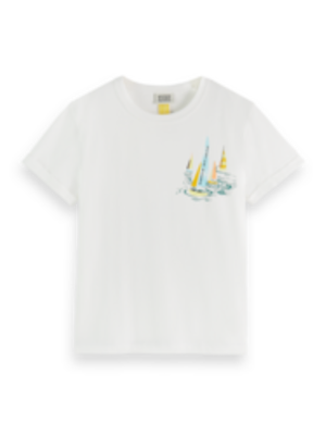 Scotch & Soda T-shirt - White - 176031