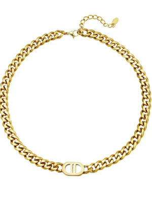 Necklace The Good Life Gold Stainless Steel