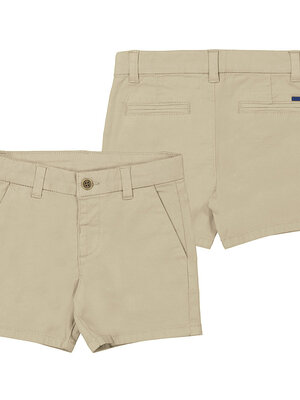 Mayoral Basic Chino Twill Shorts - Sesame - 207