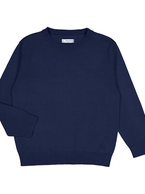 Mayoral Basic Crewneck Jumper - Navy - 311