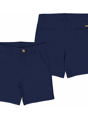 Mayoral Basic Twill Chino Shorts - Navy - 202