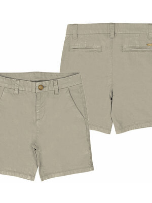 Mayoral Basic Twill Chino Shorts - Sesame - 202