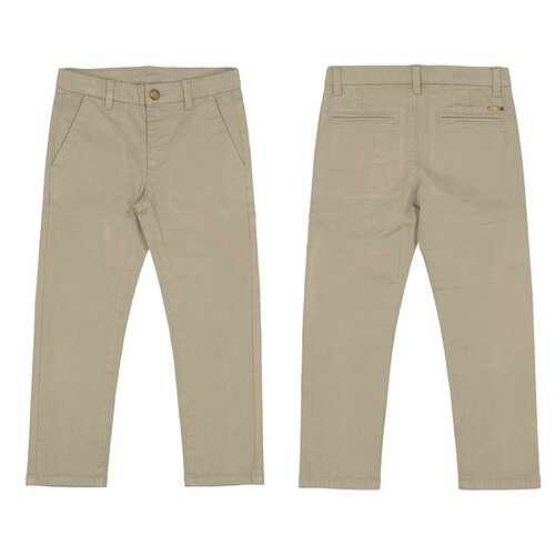 Mayoral Twill Basic Trousers - Sesame - 512