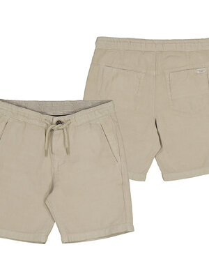 Mayoral Linen Shorts - Semolina - 3249