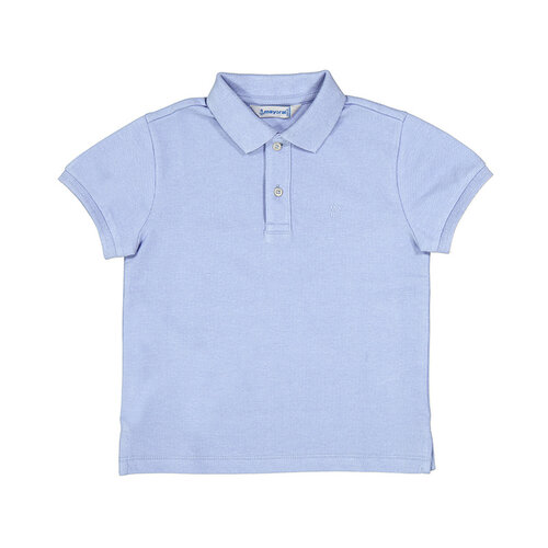 Mayoral Basic Polo - Powder Blue - 150