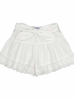 Mayoral Skort - White - 3910