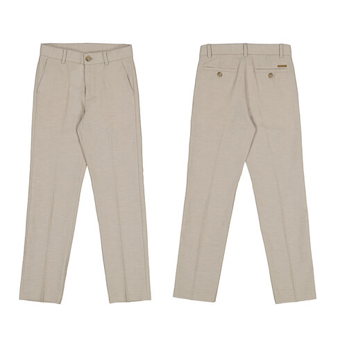 Mayoral Natural Suiting Pants - Coconut - 6512