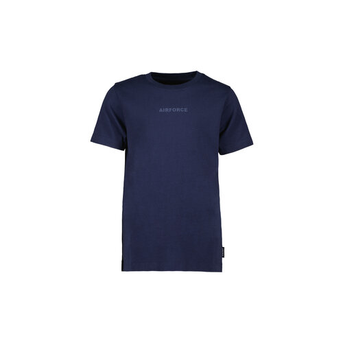 Airforce T-shirt - wording indigo blue