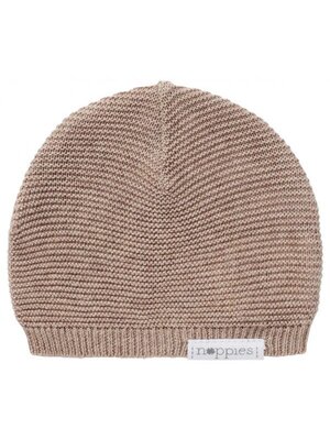 Noppies Unisex Hat Knit Niland - Taupe Melange