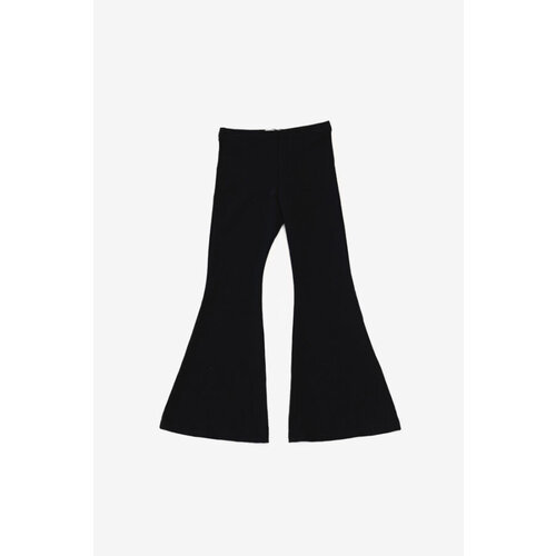 Salty Stitch flared legging - travel black