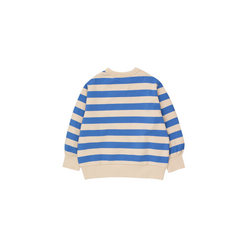 STRIPES SWEATSHIRT - Vanilla/ultramarine