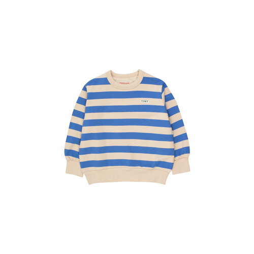 STRIPES SWEATSHIRT - Vanilla/ultramarine